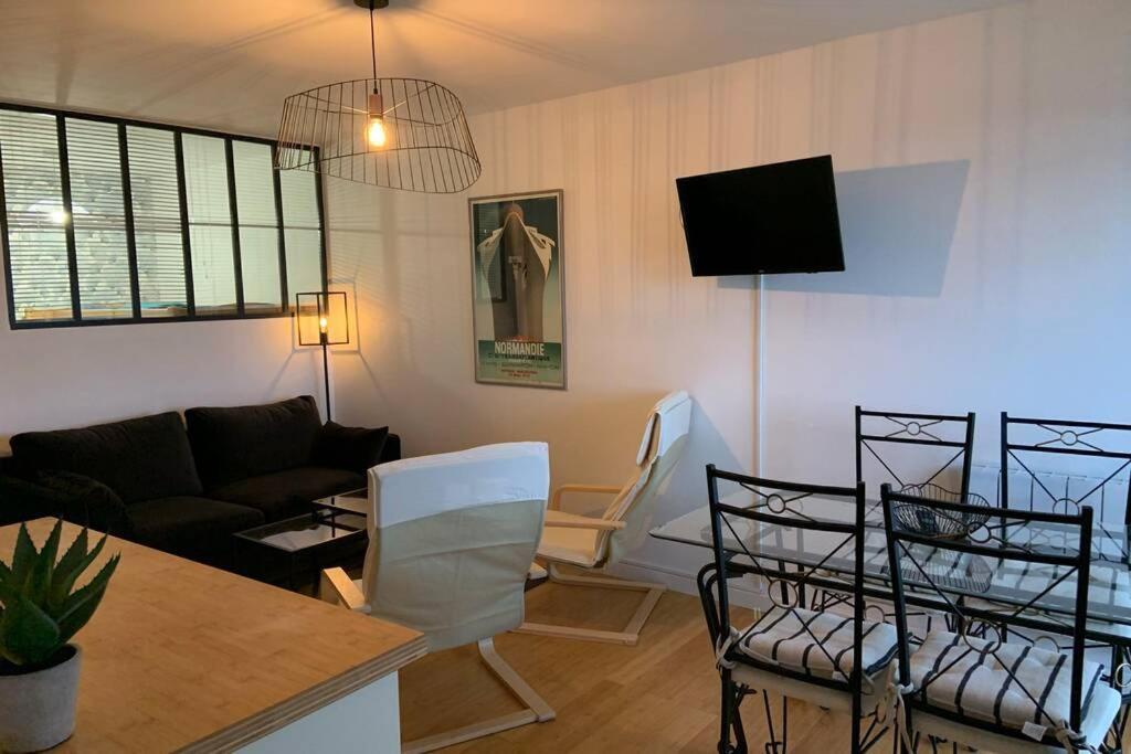 Trouville-Apt Renove-Balcon Magnifique Vue Mer 외부 사진
